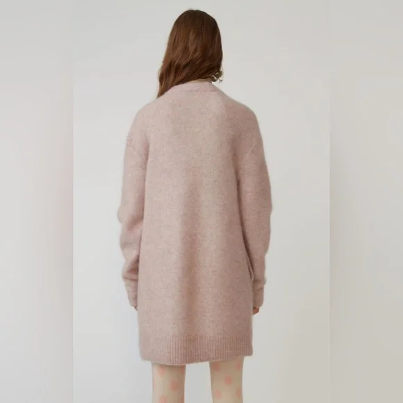 ACNE STUDIOS Raya Mohair Cardigan Sweater - Picture 6 of 12